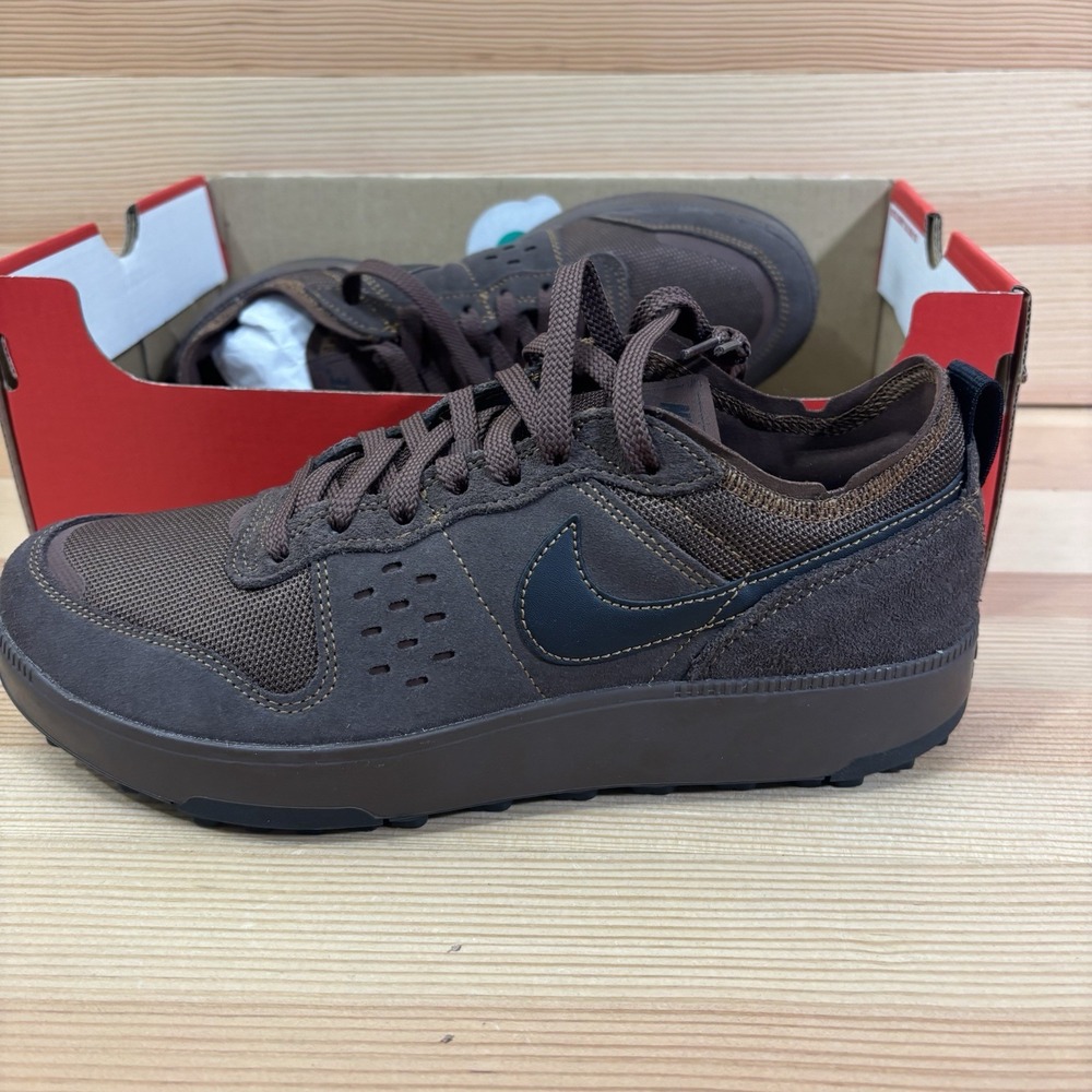 Nike Men's C1TY Size 9 Chocolate Brown Black FZ3863-203 Sneaker / Hiking Shoes